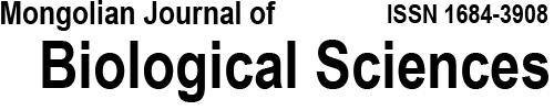 Mongolian Journal of Biological Sciences